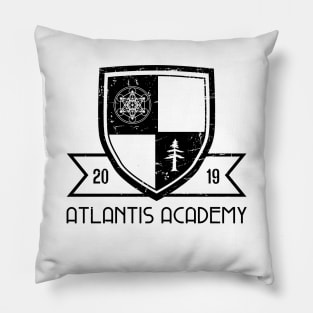 Atlantis Academy School Logo Pillow