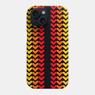 LOV rainbow pattern, version three Phone Case