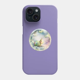 Cute snail, cartoon character Phone Case