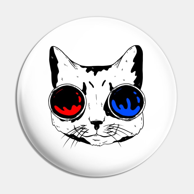 funny cat – Meowtrix (red pill or blue pill) Pin by LiveForever