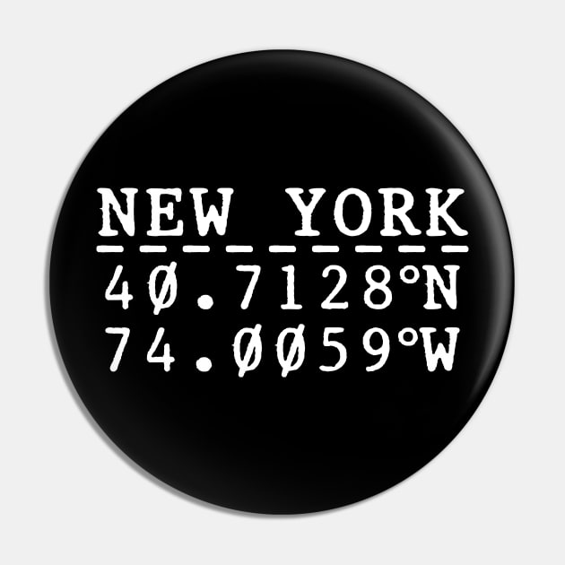 New York City longitude and latitude Pin by abstractsmile