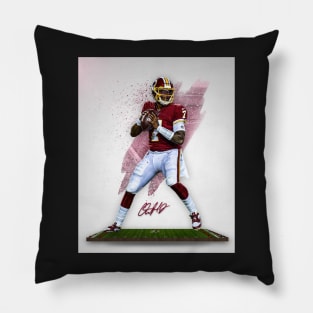 Dwayne Haskins Washington Sports Art Pillow