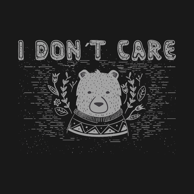 Ice bear winter don´t care by Tobias Store