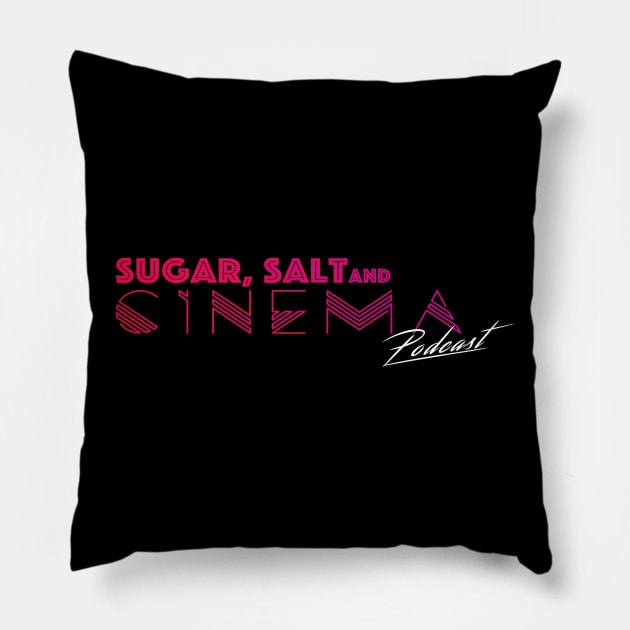 Sugar, Salt and Cinema Classic Design Pillow by SugarSaltCinema