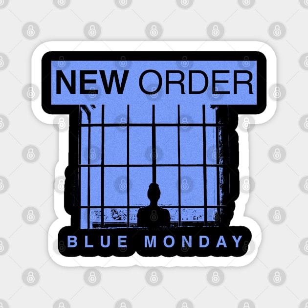 Blue Monday Magnet by maybeitnice