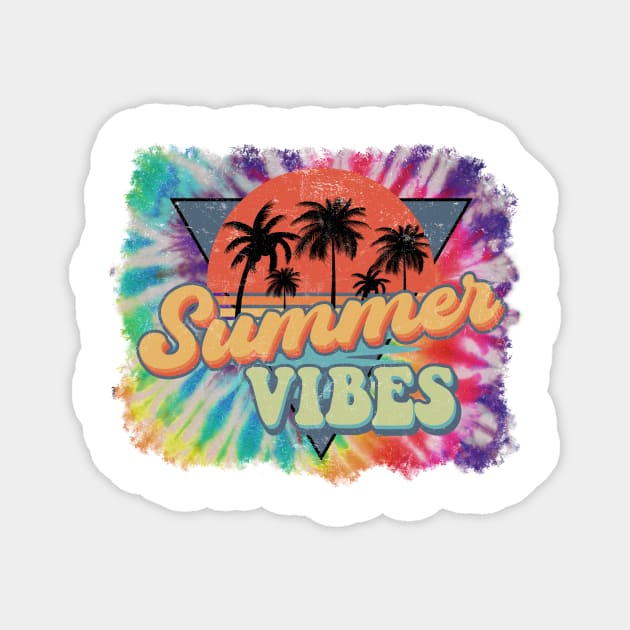 Summer vibes Magnet by Lifestyle T-shirts