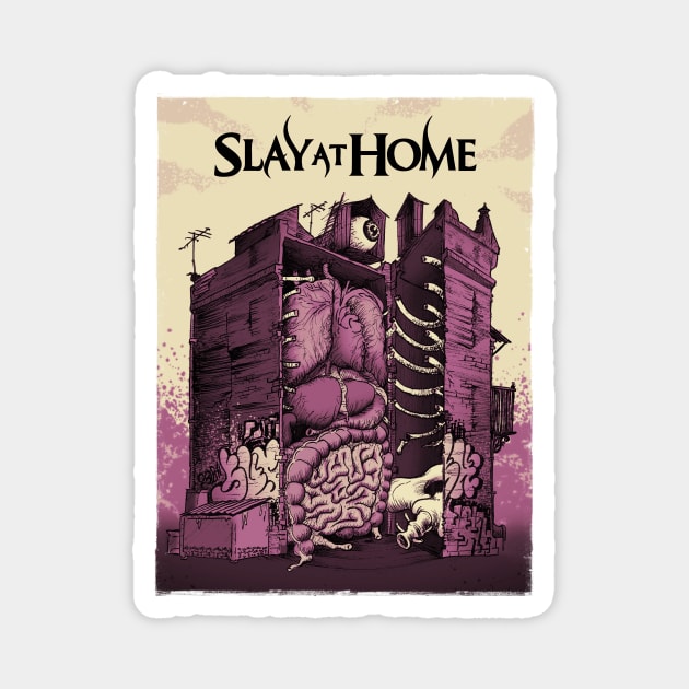 Slay At Home Festival Finale Shirt Magnet by Slay At Home Festival 