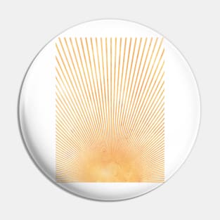 Abstract orange sun rays Pin