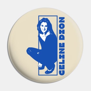 Celine dion +++ 90s vintage Pin