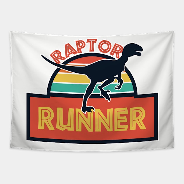 Raptor Runner Tapestry by Emma