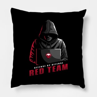 Red Team | Hacker Design Pillow