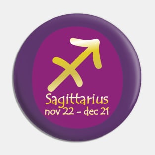 Sagittarius Pin