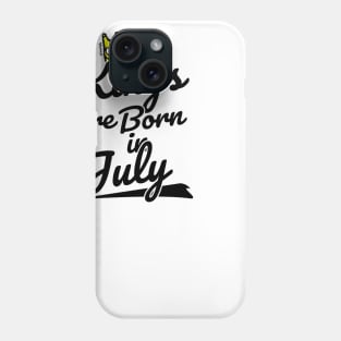 Kings are Born In July Phone Case