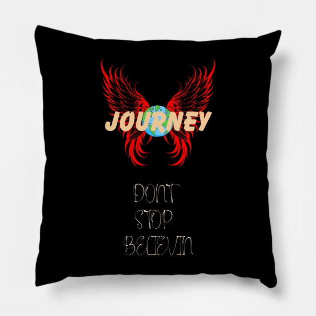 Journey Pillow by Rc tees