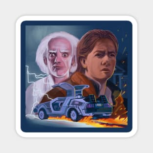 Back to the Future Magnet