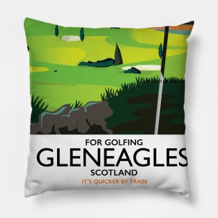 Gleneagles Scotland Golf Pillow