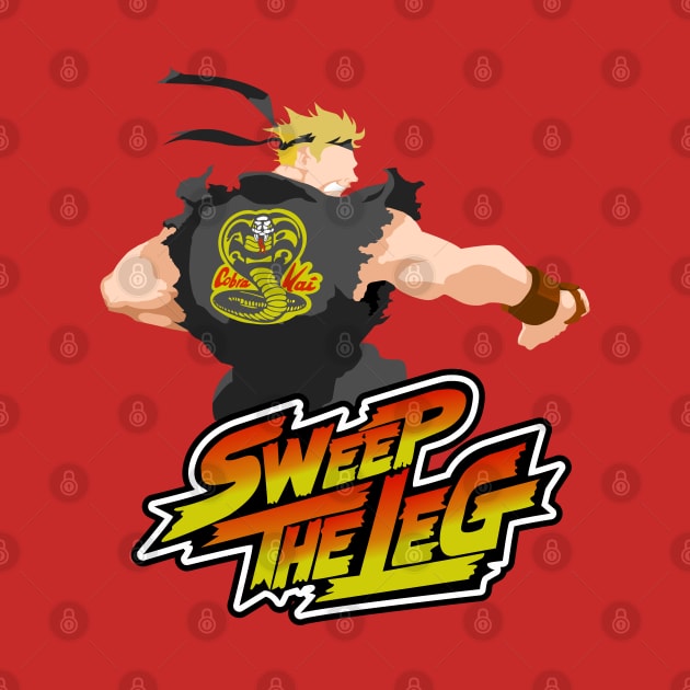 sweep the leg - cobra kai by Realthereds