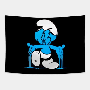 grafity smurf Tapestry