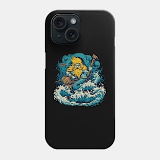 Viking god of the see Njord Phone Case