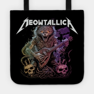 Meowtallica - Meowster of Puppets Tote