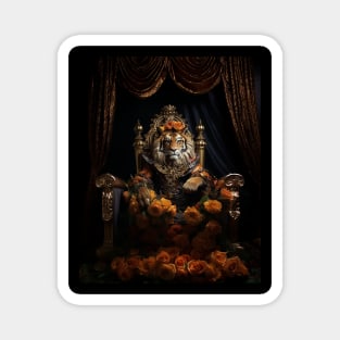 Fantasy Tiger Throne 2 Magnet