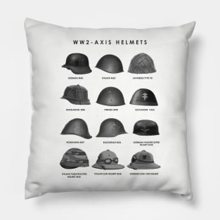 WW2 - Axis Helmets Pillow