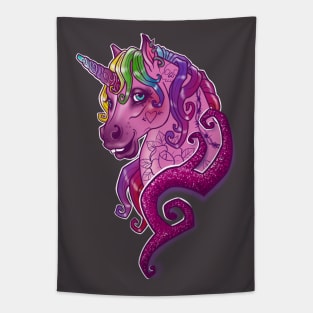 Badass Unicorn Tapestry