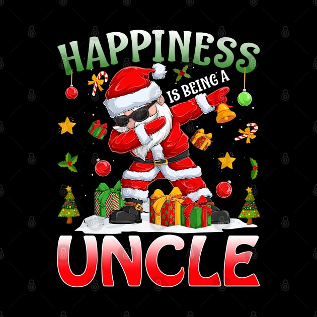 Happiness Is Being A Uncle Santa Christmas by intelus