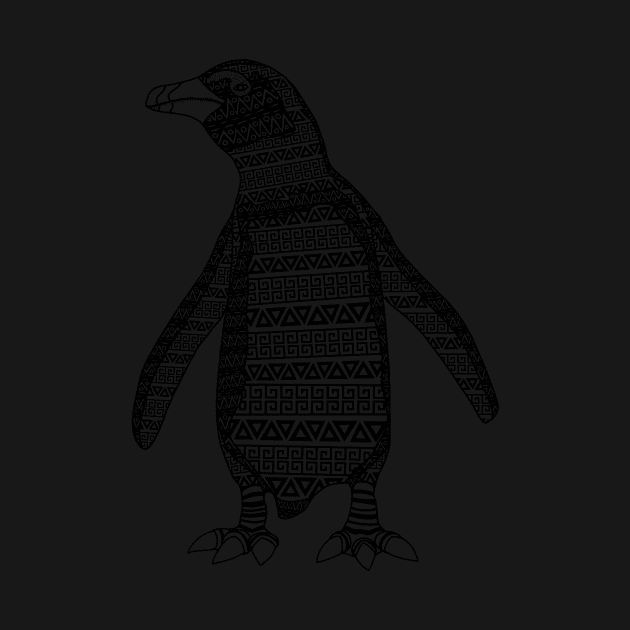 African Penguin Pattern by CreatureM