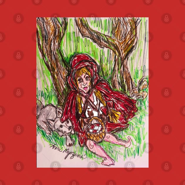 Little Red Riding Hood by TheArtQueenOfMichigan 