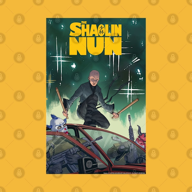 Issue 3 Cover by Shaolin Nun