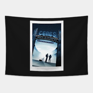 Ceres, Travel Poster Tapestry