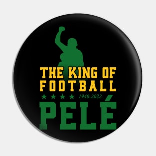 The King of Football Pin