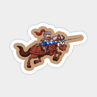 Jousting Knight Magnet