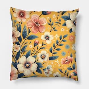 Spring Flowers Pillow