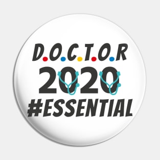 Doctor Hashtag Essential 2020 Pin