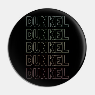 Dunkel Name Pattern Pin