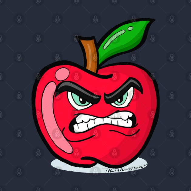 Angry Apple by Sarcs House of Monkey Heads and Weird Shit