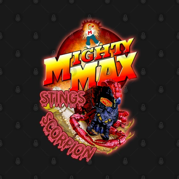 Mighty Max Stings Scorpion by The Dark Vestiary