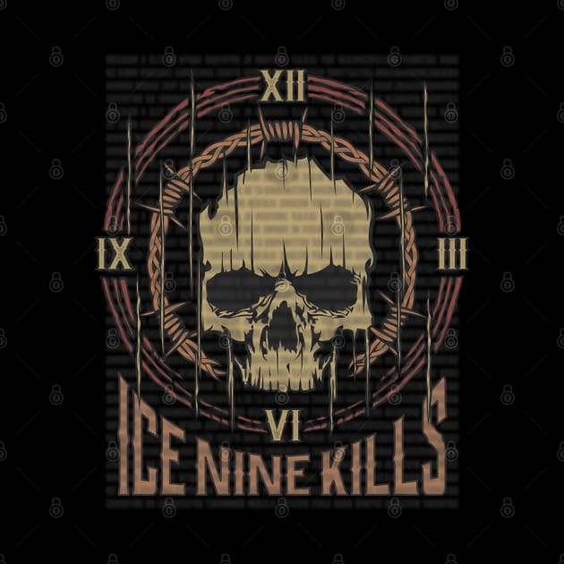 Ice Nine Kills Vintage Skull by darksaturday