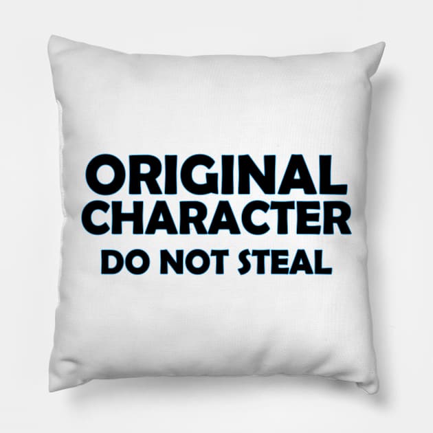 Original Character - Do Not Steal Pillow by bonfirefighter