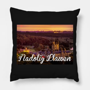 Nadolig Llawen - Margam Castle Pillow