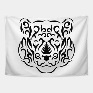 Tiger in tribal style Tapestry