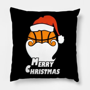 Christmas Basketball Santa Pillow