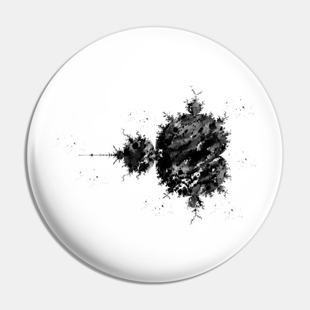 Mandelbrot Set Pin by erzebeth