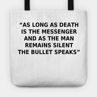 As Long As Death Tote