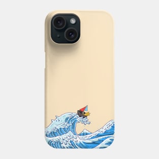 Hokusai Great Cat Wave Phone Case