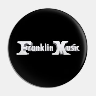 Franklin Music - '70s Philadelphia & Atlanta Record Store Pin