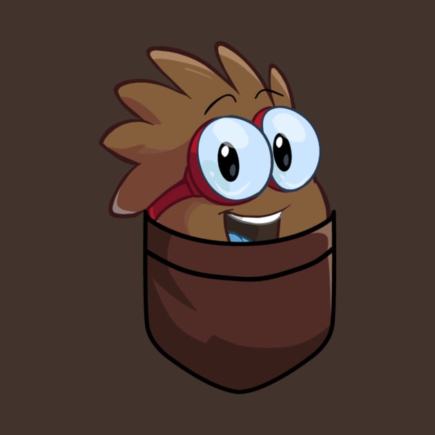 Brown Puffle by GrumpyDonut