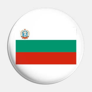 Socialist Bulgarian flag Pin